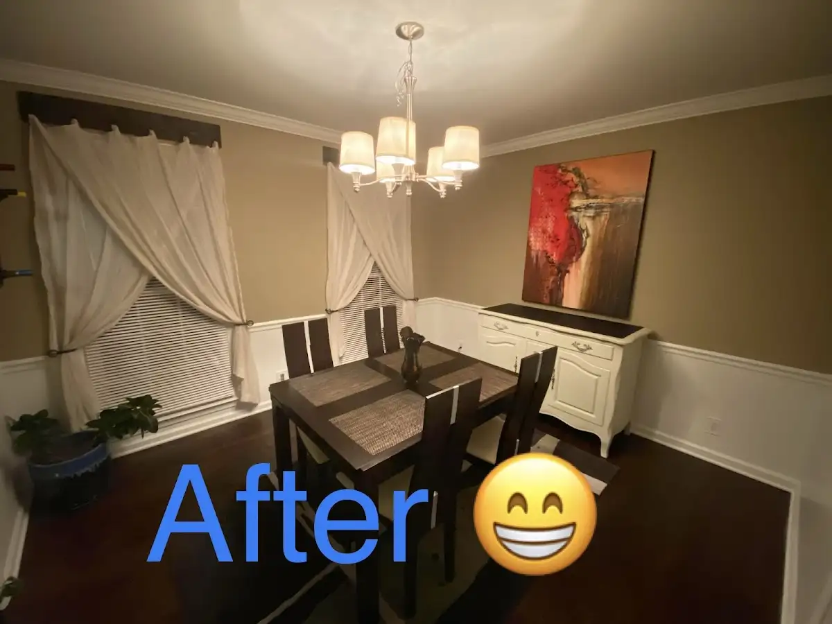 Professional dining room restoration after water damage in Sugar Land